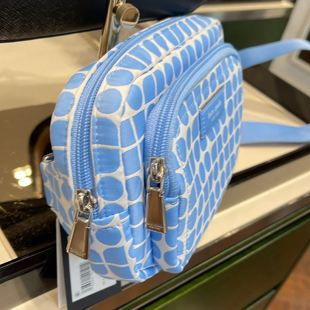 Kate Spade Noel Jacquard Belt Bag
Astral Blue 
NWT Waist
Bags & Fanny Packs - Picture 12 of 16